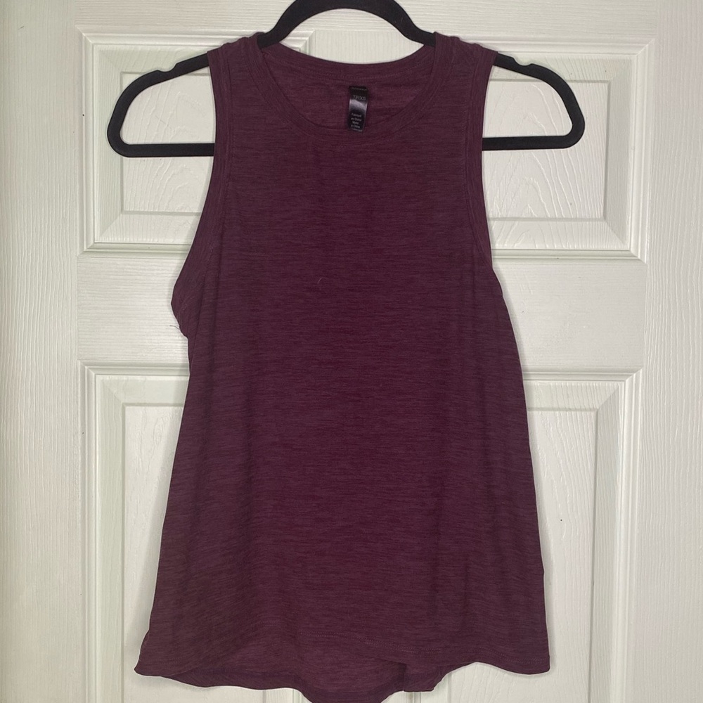 Red Loose Fit WorkOut Tank